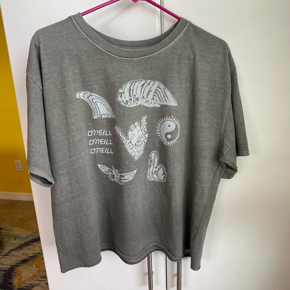 O'neill gray beach short sleeve shirt